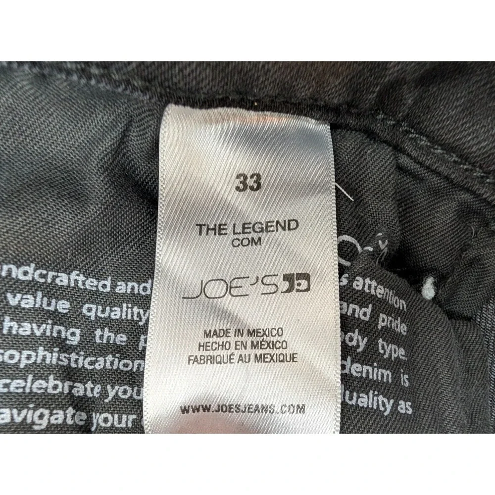 Joe's Jeans The Legend‎ Skinny Fit Kinetic Stretch Jeans Distressed Men's 33 NWT